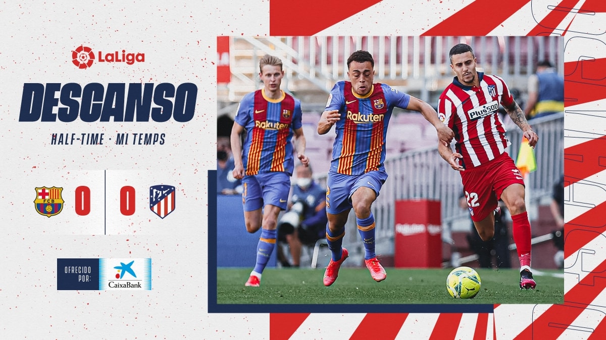 Chưa có bàn thắng nào được ghi trên sân Nou Camp. (Ảnh: Atleti)