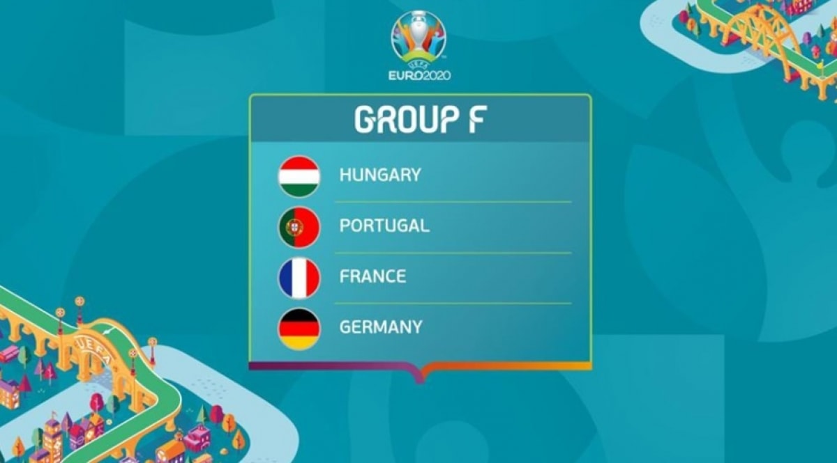 Theo kết quả bốc thăm, Bồ Đào Nha, Đức, Pháp và Hungary nằm chung bảng đấu ở EURO 2020. Đây là bảng tử thần của ngày hội bóng đá lớn nhất châu Âu, khi Bồ Đào Nha là đương kim vô địch, Pháp là nhà vô địch thế giới còn Đức là ứng viên nặng ký cho chức vô địch năm nay.