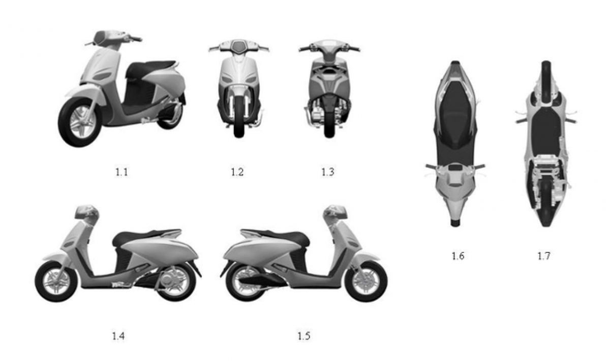 Bản thiết kế mẫu xe này nộp đơn đăng ký hồi tháng 10/2020 và công bố tháng 1/2021.