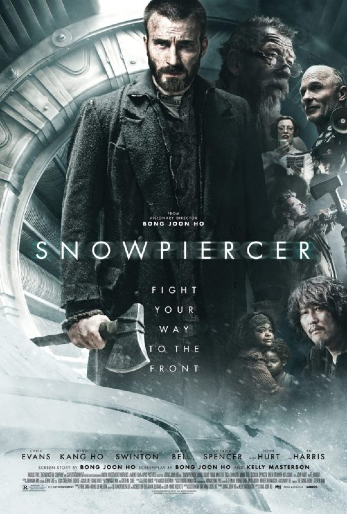 Song Kang Ho từng tham gia bộ phim “Snowpiercer” với sự xuất hiện của dàn diễn viên tên tuổi Hollywood. 