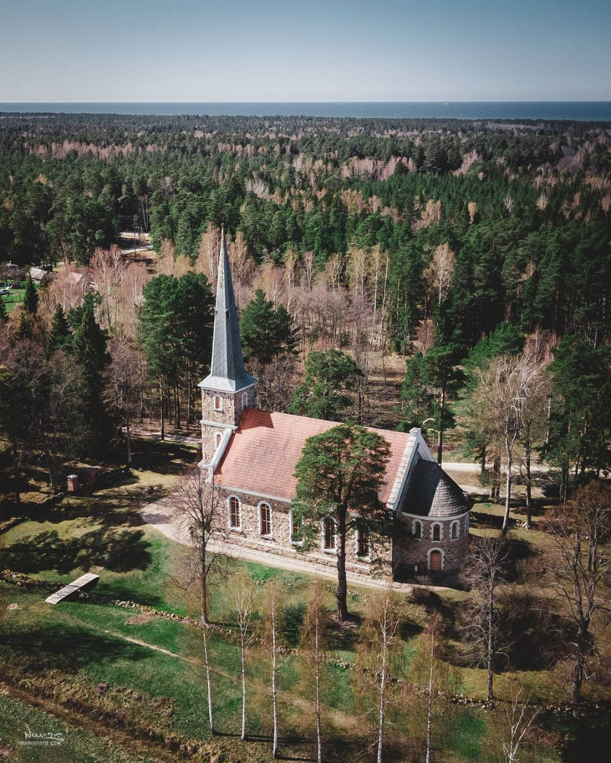 Làng Mazirbe, Latvia. Nguồn: Instagram