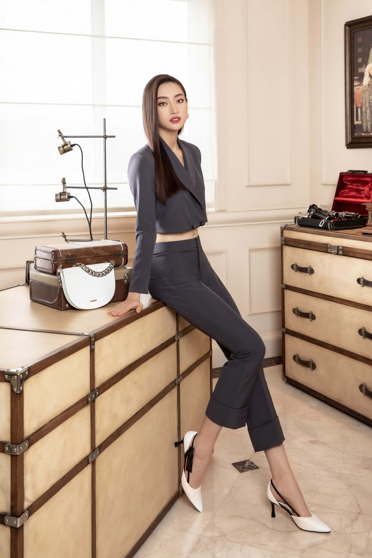 Hoa hậu Lương Thuỳ Linh làm giám đốc thương hiệu thời trang - 5