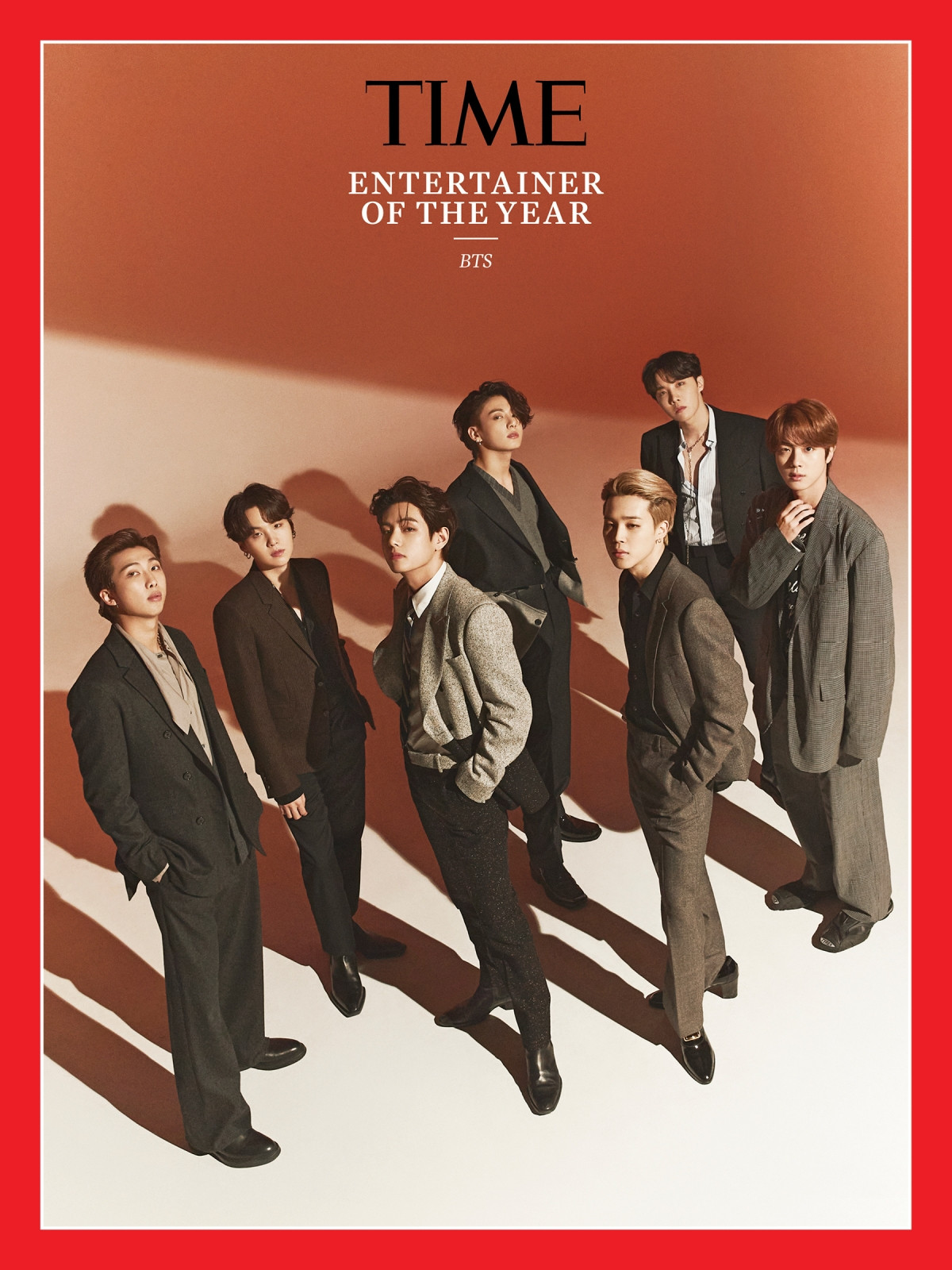BTS được tạp chí Time vinh danh trên trang bìa. 