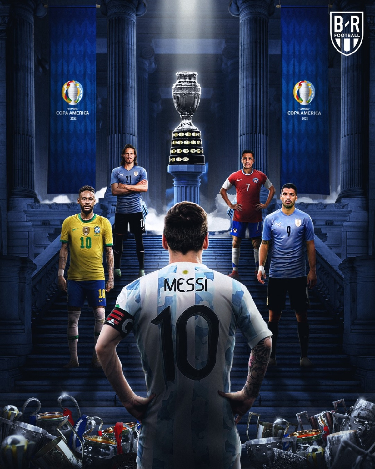 Lionel Messi có hoàn thành giấc mơ Copa America? (Ảnh: Bleacher Reports)