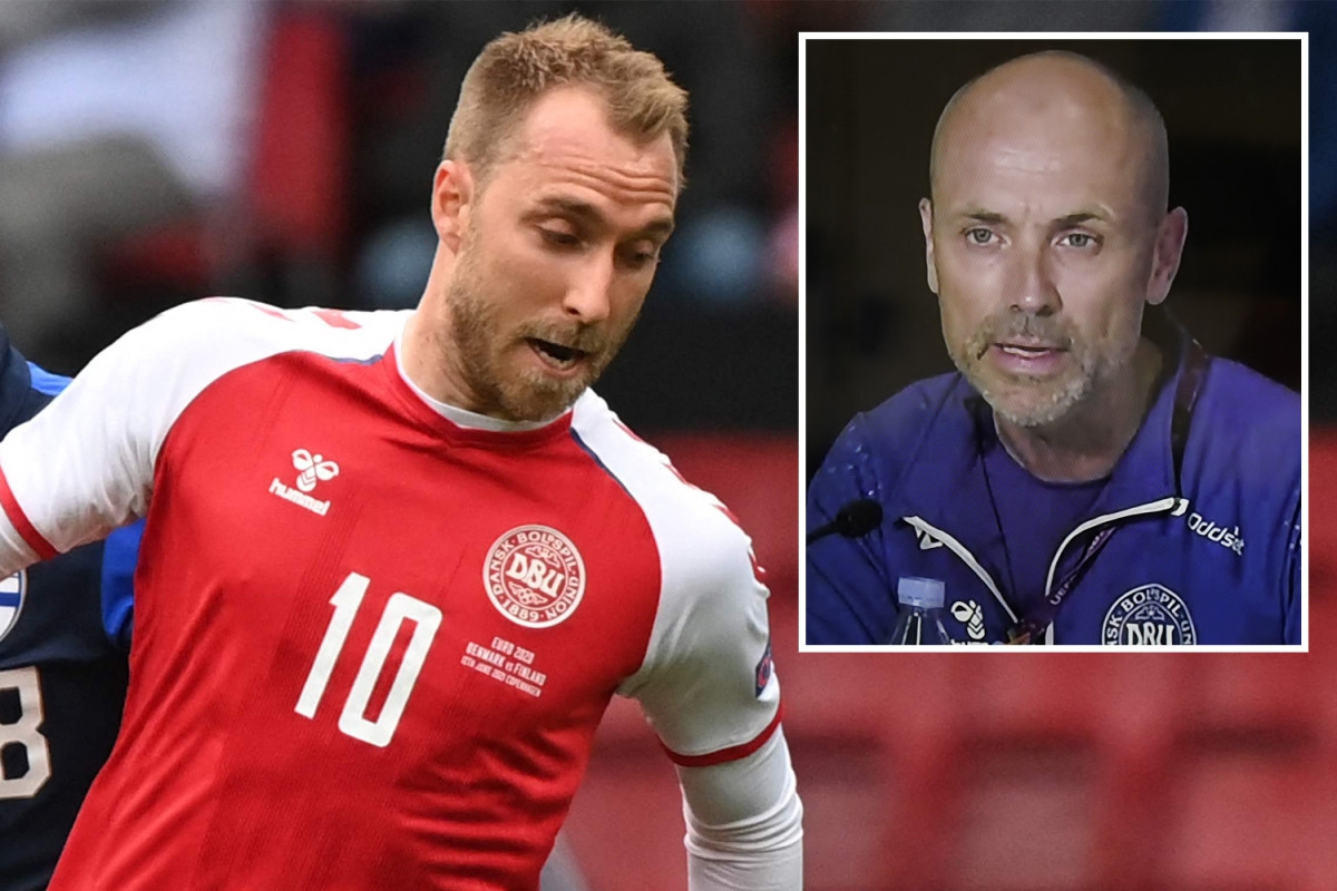Bác sĩ Morten Boesen và đội ngũ y tế kịp thời can thiệp để cứu sống Christian Eriksen sau khi tiền vệ này bất ngờ gục xuống sân trong trận Đan Mạch gặp Phần Lan ở bảng B EURO 2021. (Ảnh: The Sun)