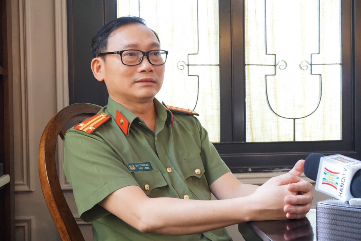 Trung tá Đào Trung Hiếu, chuyên gia Tội phạm học, Bộ Công an.