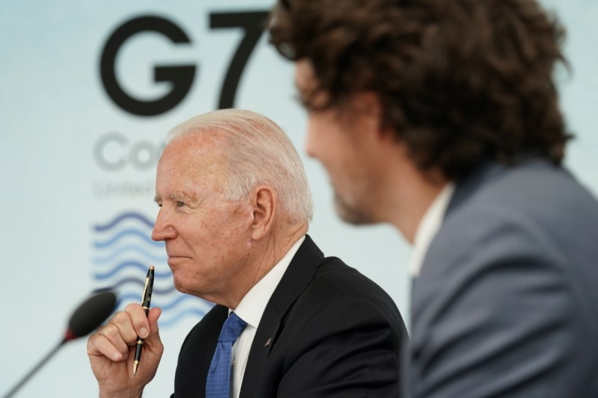 Tổng thống Mỹ Joe Biden dự Thượng đỉnh G7. Ảnh: Reuters