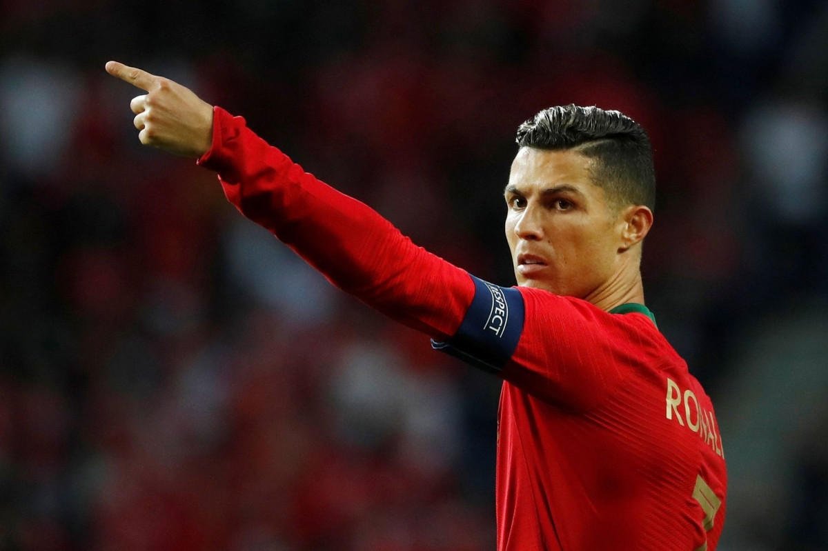 Cristiano Ronaldo là ngôi sao sáng nhất trong đội hình toàn sao của Bồ Đào Nha ở EURO 2021. (Ảnh: Getty)
