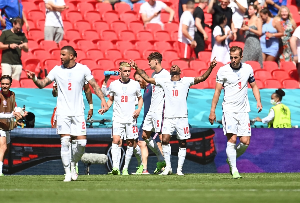 ĐT Anh sẽ vượt qua Scotland để sớm vượt qua vòng bảng EURO 2021? (Ảnh: Reuters).