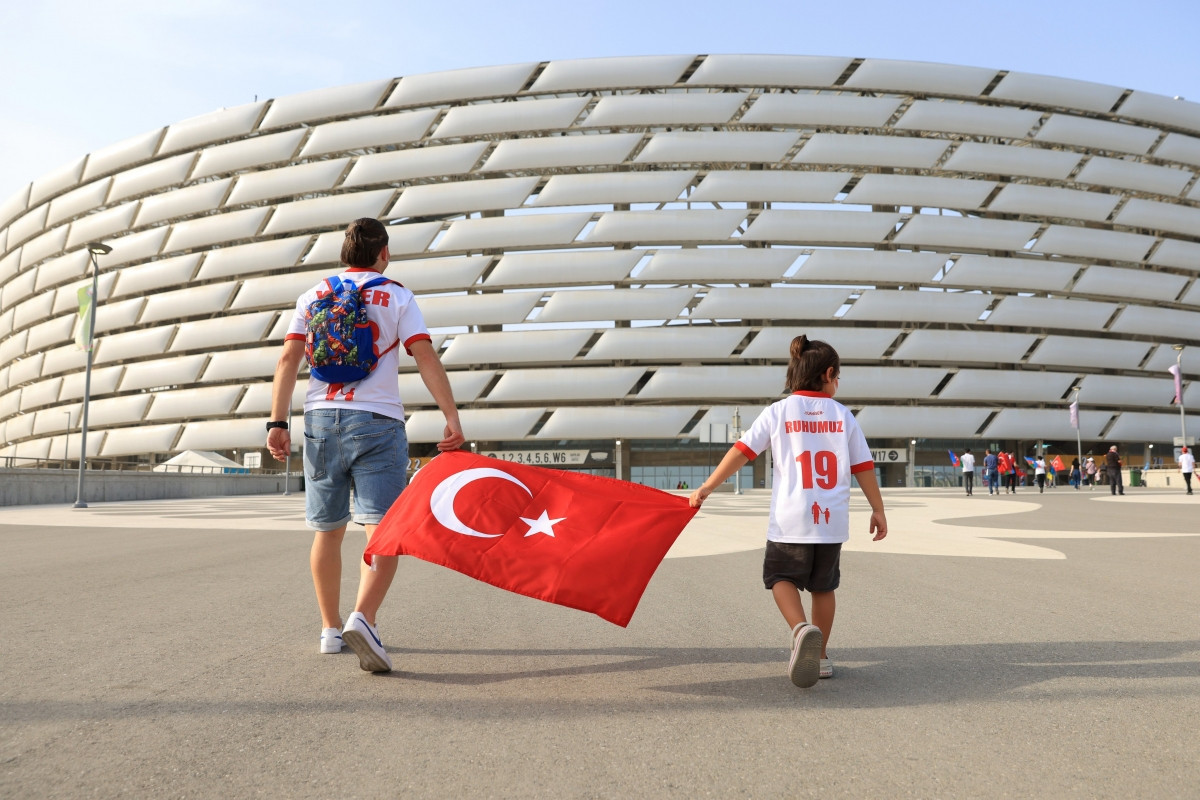 CĐV Thổ Nhĩ Kỳ vẫn chưa được chứng kiến đội nhà ghi bàn ở EURO 2021. (Ảnh: Getty)