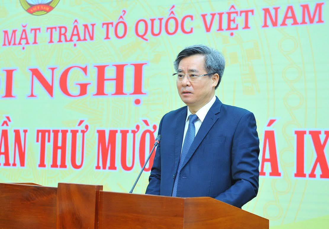 Ông Lê Tiến Châu làm Phó Chủ tịch - Tổng Thư ký Uỷ ban Trung ương MTTQ Việt Nam - 2