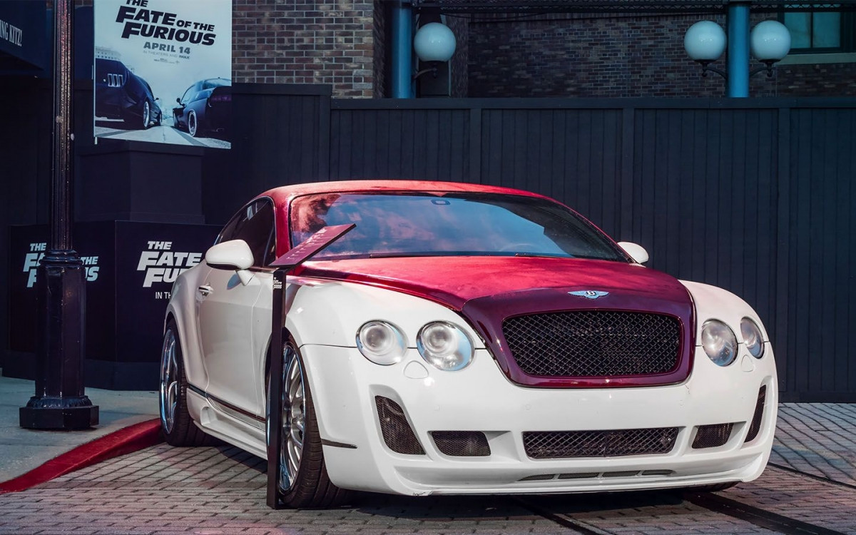 Được lái Bentley GT 2004 là mơ ước của Gibson.