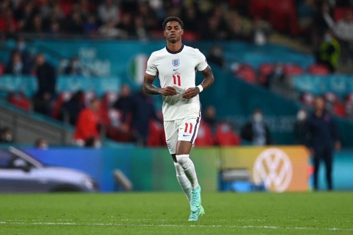 Marcus Rashford là một trong ba cầu thủ đá hỏng luân lưu 11m của tuyển Anh trước Ý trong trận Chung kết EURO 2020.