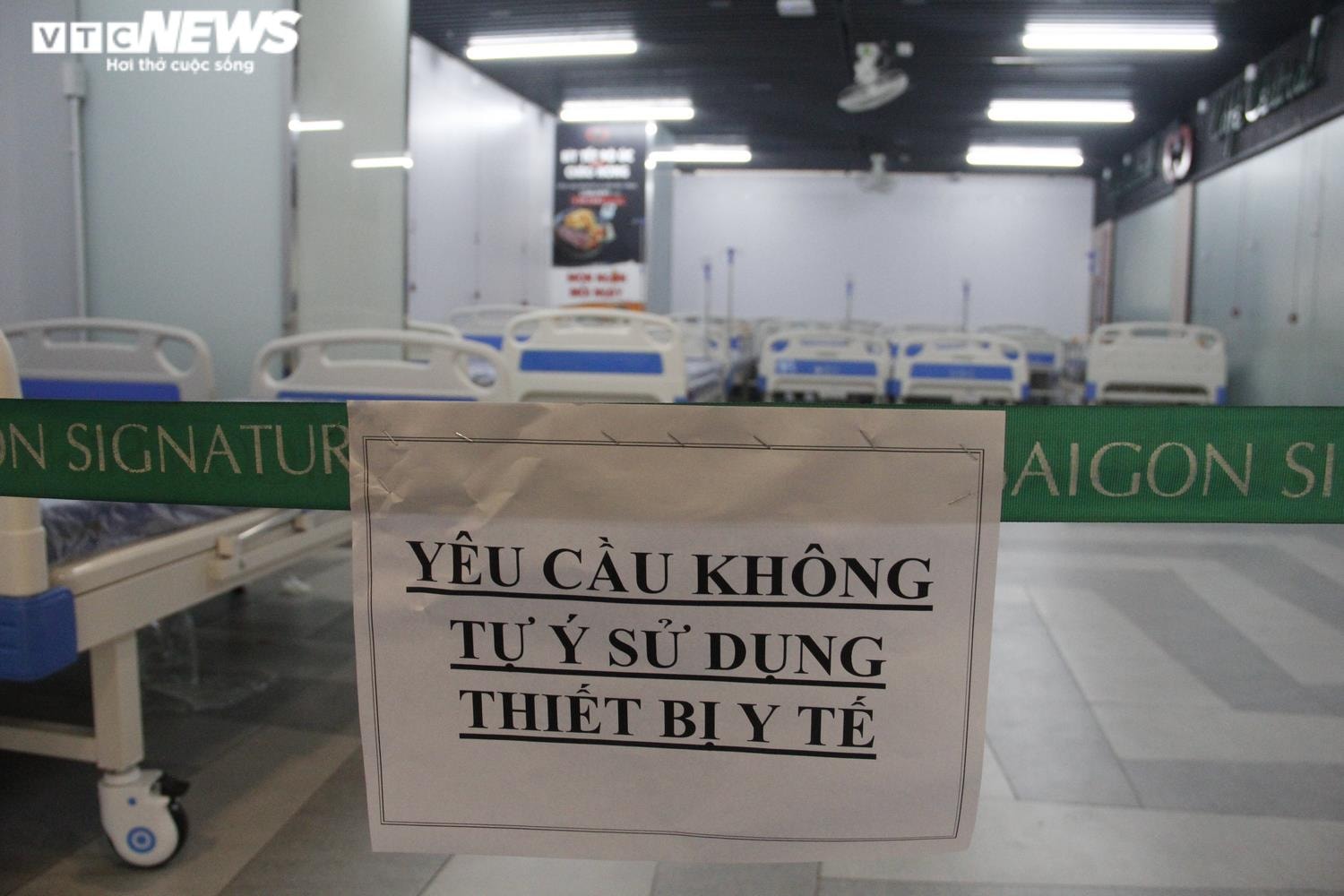 Ảnh: Cận cảnh bên trong bệnh viện dã chiến ở Thuận Kiều Plaza - 5