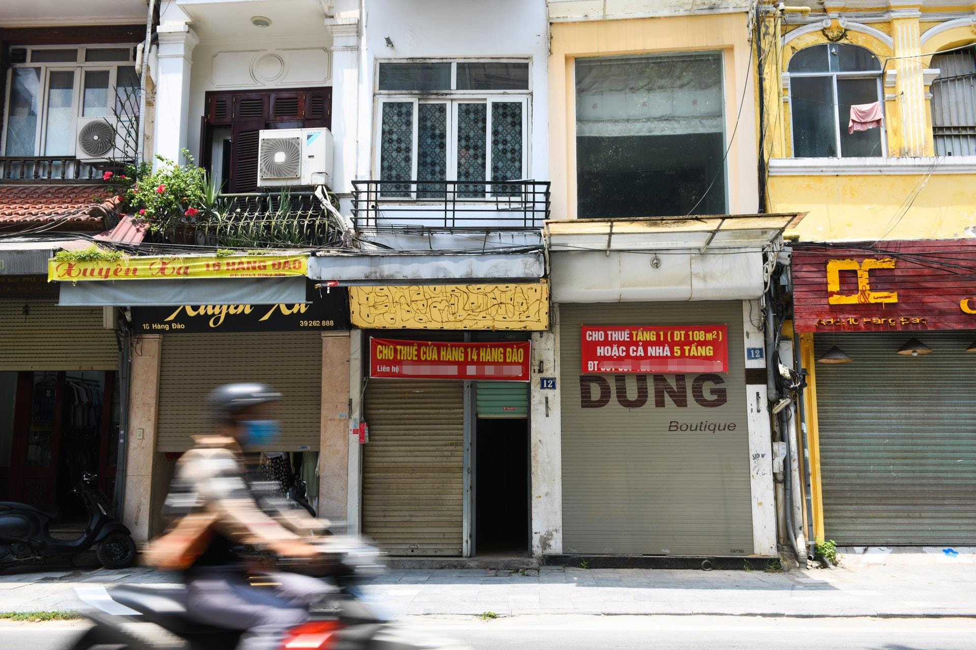 Nhà phố cổ Hà Nội đồng loạt treo biển cho thuê, bán nhà - 3