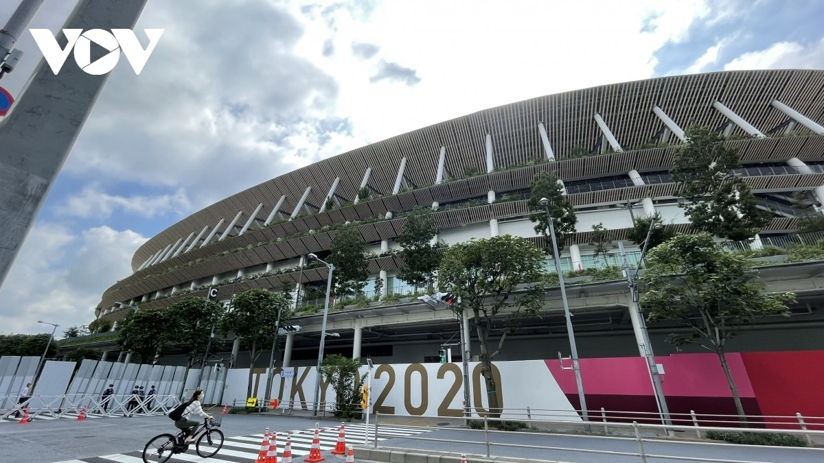 Olympic Tokyo 2020 sẽ chính thức khai mạc vào lúc 18h00 ngày hôm nay (23/7/2021) theo giờ Việt Nam. (Ảnh: Bùi Hùng).