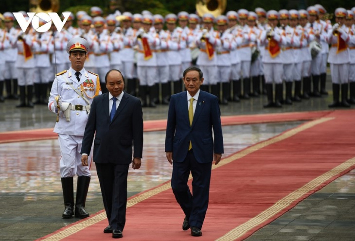 Thủ tướng Nhật Bản Suga Yoshihide chọn Việt Nam là nước đầu tiên đến thăm sau khi đảm nhiệm cương vị mới.