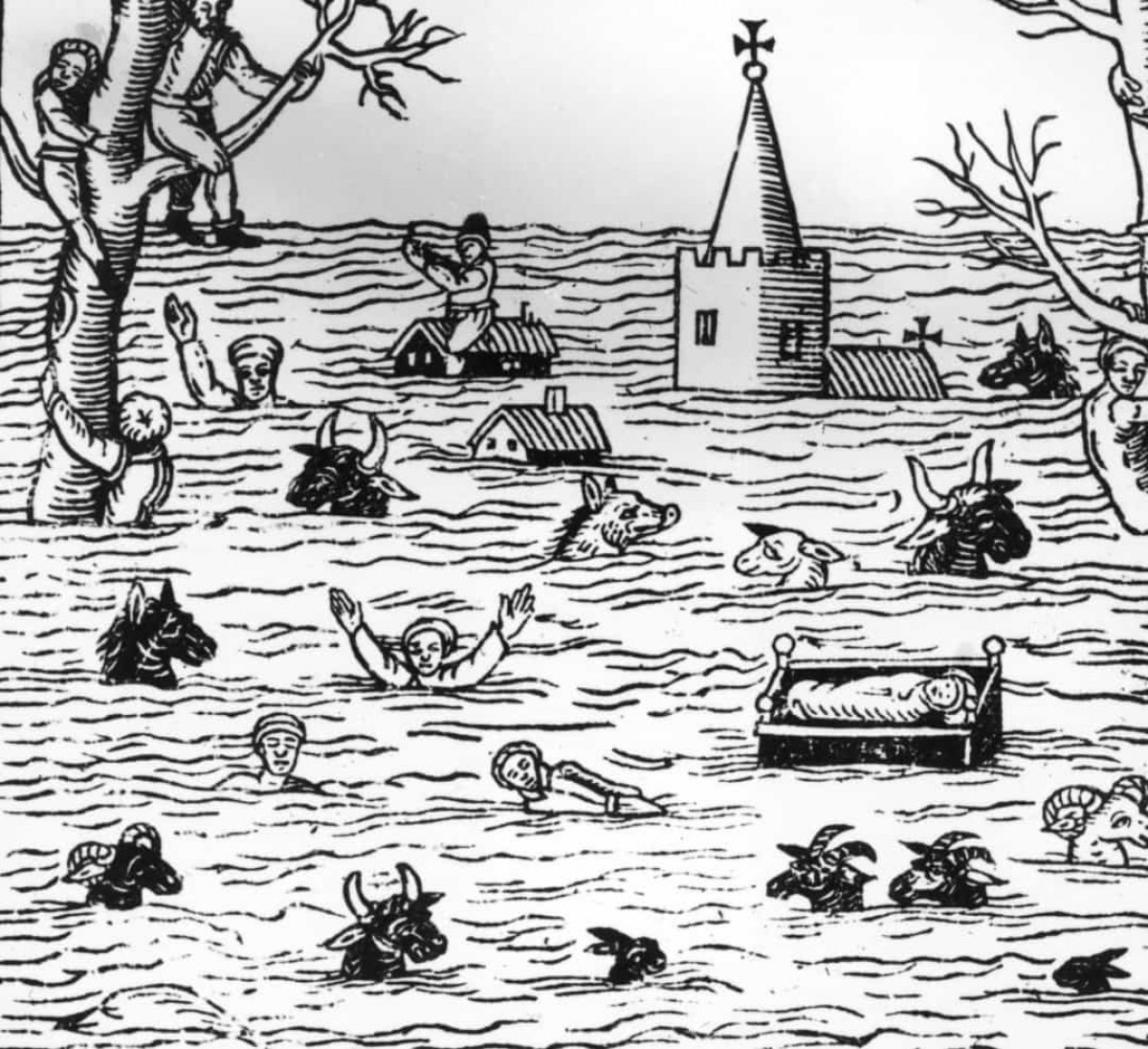 Trận lũ lụt ở kênh Bristol năm 1607. Năm 1607, một trận sóng thần đã ập vào thị trấn Burnham-on-Sea và kênh Bristol của Anh. Đây là một trong những thảm họa thiên nhiên tồi tệ nhất của Anh khi đã khiến 2.000 người thiệt mạng. 