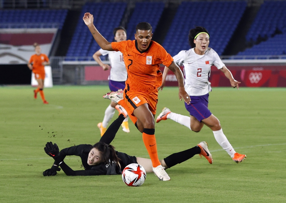 Hà Lan thắng Trung Quốc 8-2 và sẽ gặp Mỹ ở tứ kết. (Ảnh: Reuters)