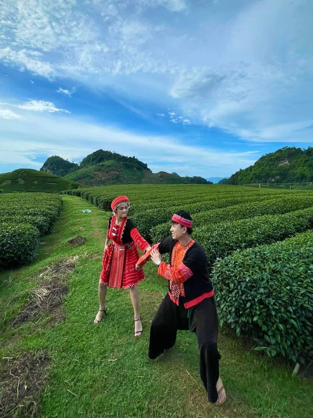 Ảnh hậu trường thân mật của cặp đôi Thy - Huy 'Hương vị tình thân' - 6