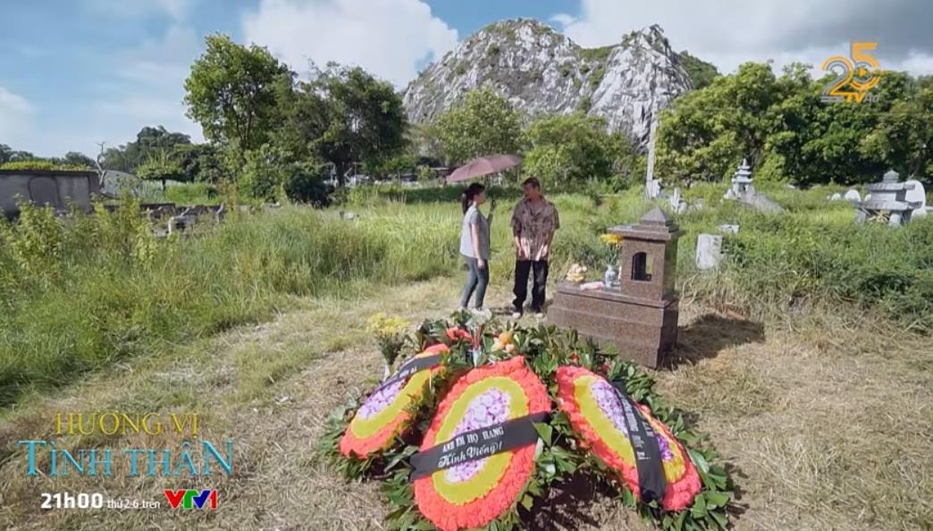 'Hương vị tình thân' phần 2 tập 9: Ông Sinh đưa Nam ra nghĩa trang nhận mẹ đẻ - 3