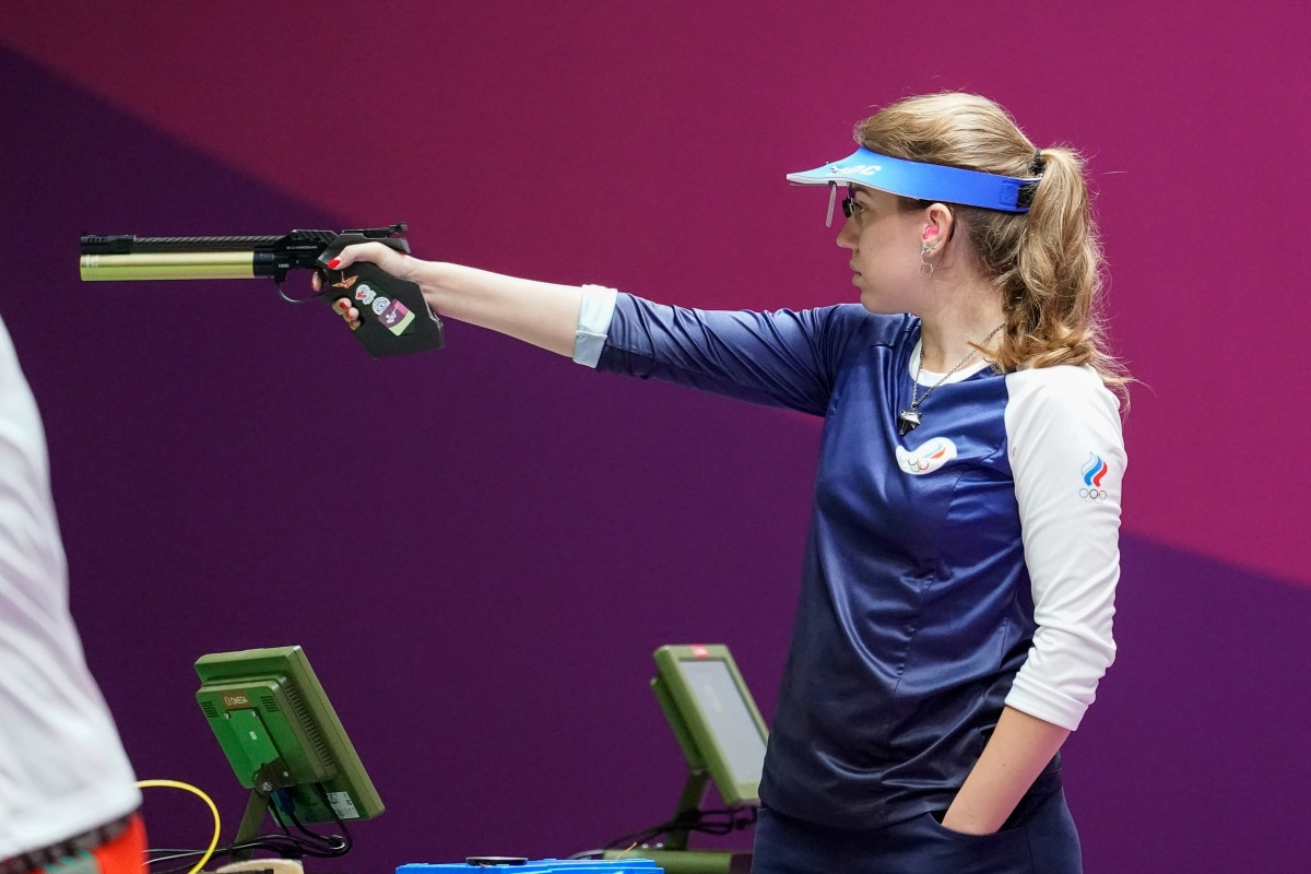 Đồng hạng 10. Vitalina Batsarashkina giành 2 HCV và 1 HCB môn bắn súng cho đoàn thể thao Uỷ ban Olympic Nga.