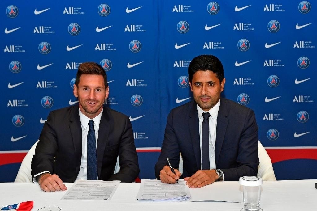 Hình ảnh đầu tiên Messi khoác áo PSG - 1