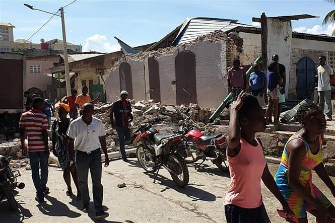 Số người thiệt mạng trong trận động đất tại Haiti tăng lên trên 720 - 1