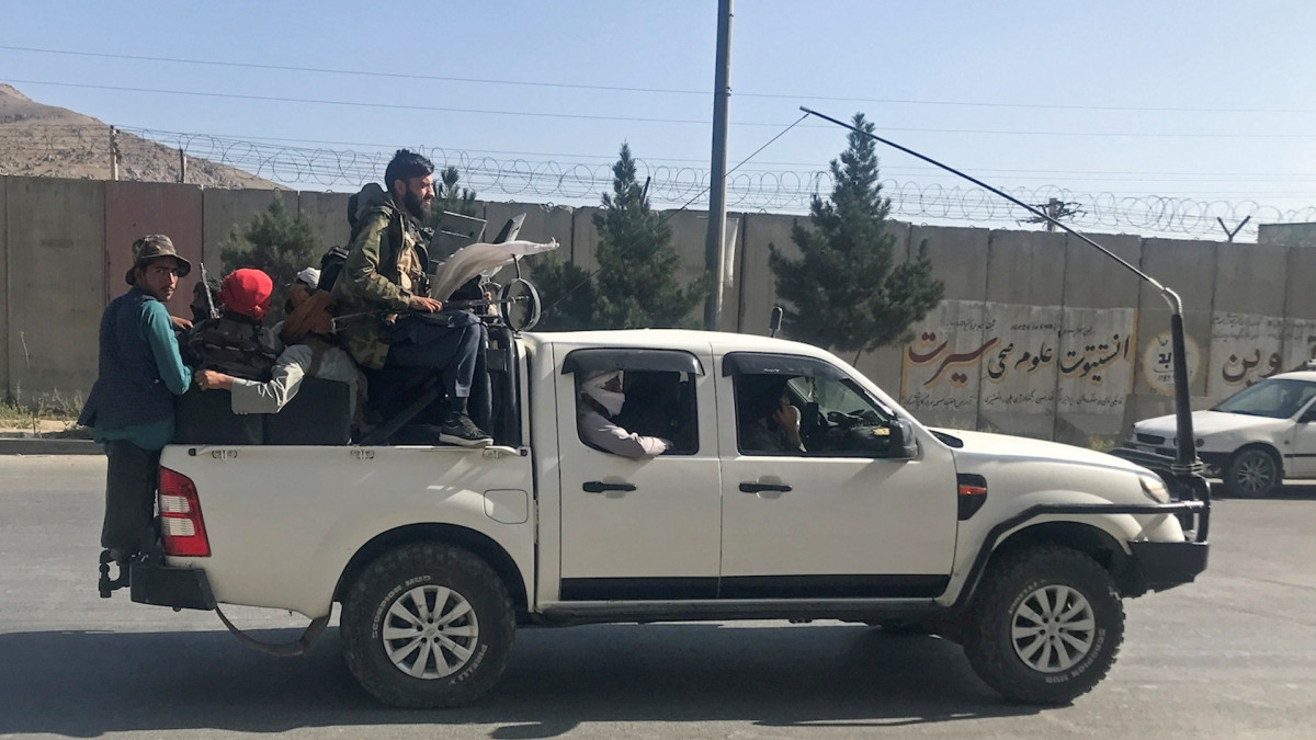 Các tay súng Taliban tại thủ đô Kabul, Afghanistan. Ảnh: AFP.