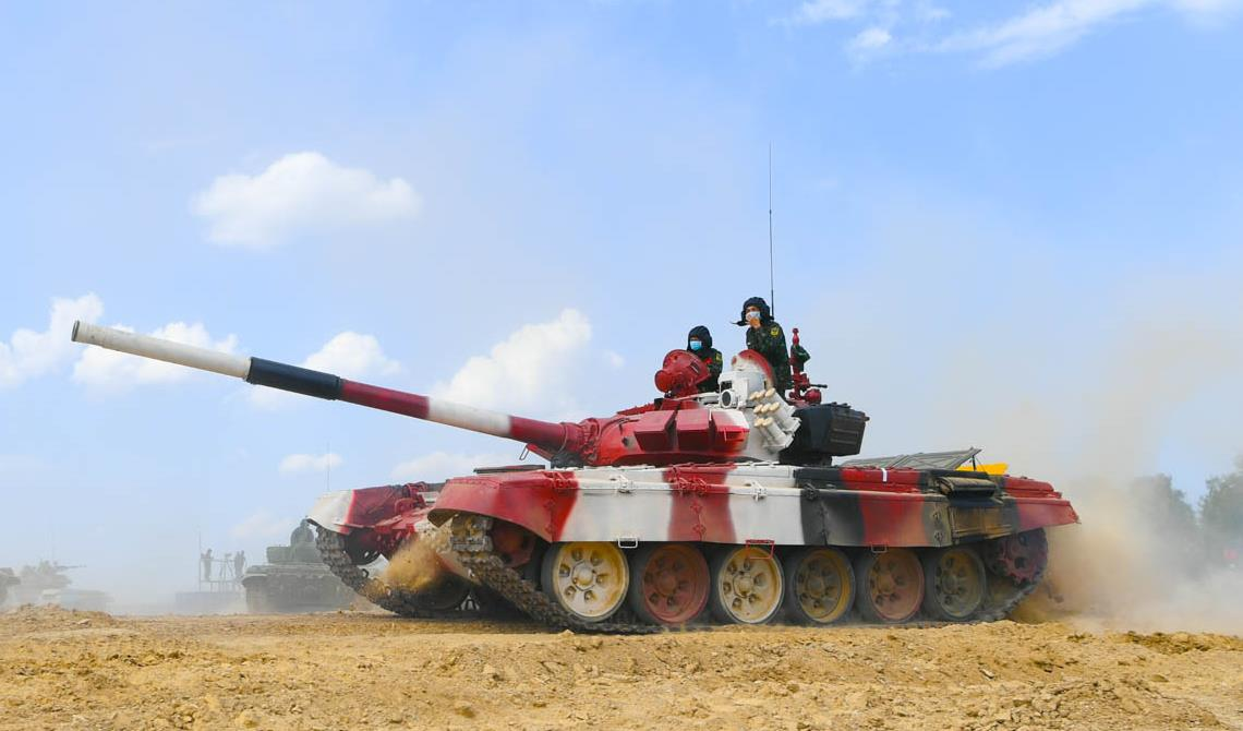 Trực tiếp Tank Biathlon 2021 Bảng 1:  Xe tăng Việt Nam xung trận - 6