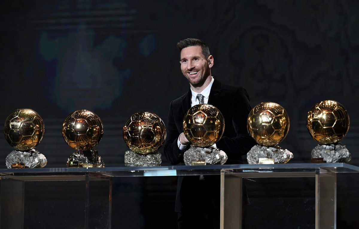 Messi đã giành 6 danh hiệu Quả bóng Vàng trong sự nghiệp. (Ảnh: Getty)