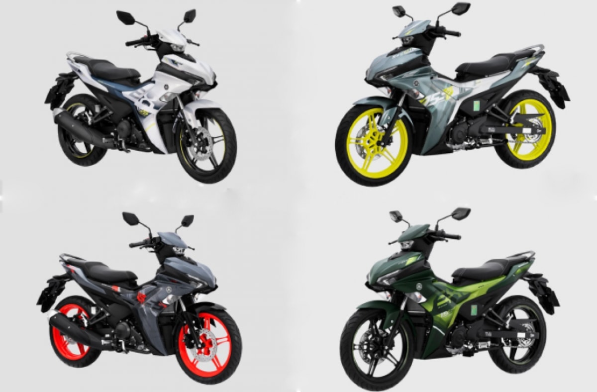4 phiên bản lấy cảm hứng từ phong cách nghệ thuật Street Art của Yamaha Exciter 155 VVA mới.