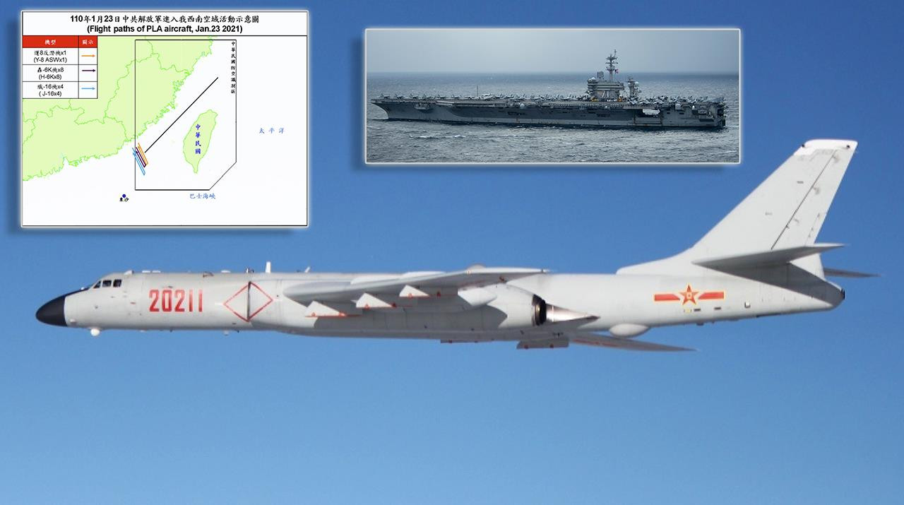 Tàu chiến Mỹ tuần tra Biển Đông, Trung Quốc 'chào đón' bằng máy bay ném bom - 1