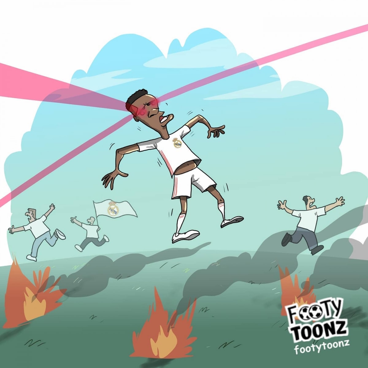 Vinicius tỏa sáng rực rỡ, ghi 4 bàn/4 trận giúp Real Madrid bất bại ở La Liga 2021/2022.