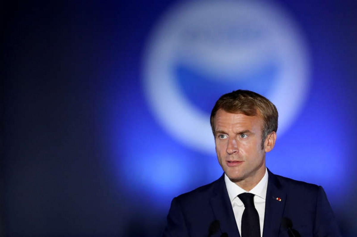 Tổng thống Pháp Macron. Ảnh: Reuters