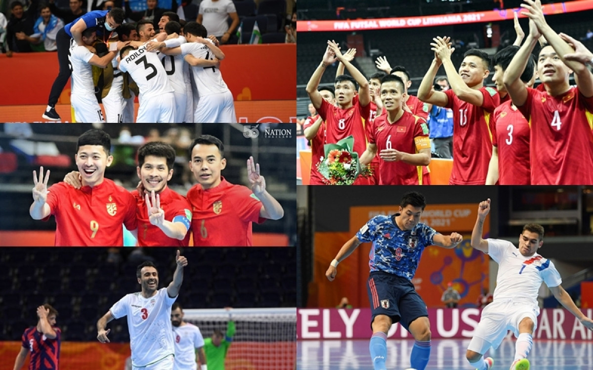 Cả 5 đại diện của bóng đá châu Á đều lọt vào vòng 1/8 World Cup 2021