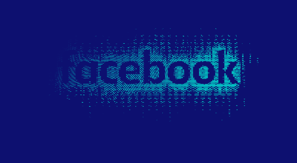 Biểu tượng Facebook trên màn hình điện thoại di động