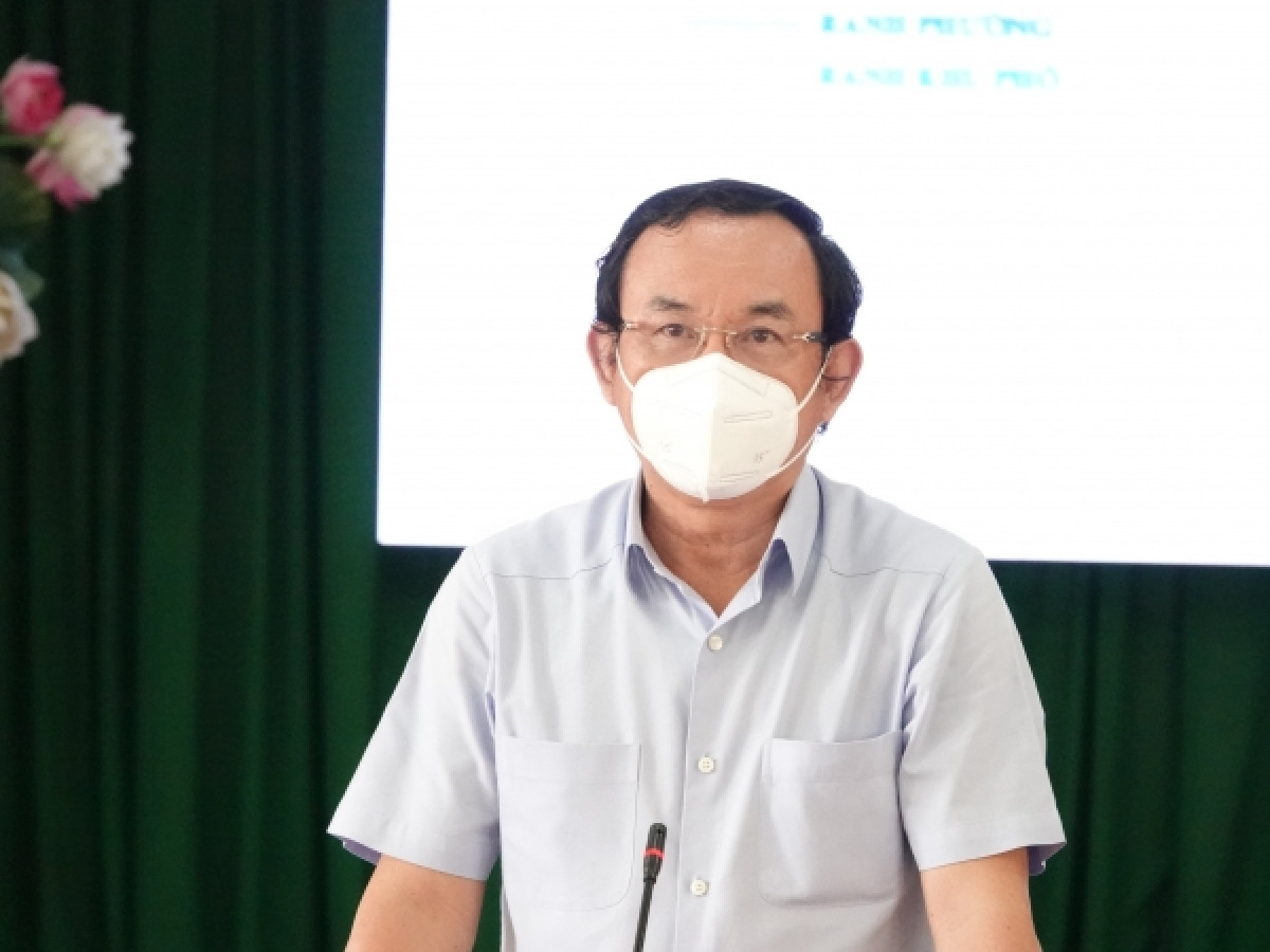 Bí thư Thành uỷ TP.HCM Nguyễn Văn Nên làm trưởng đoàn số 1, kiểm tra công tác kiểm soát dịch bệnh tại Thành phố Thủ Đức