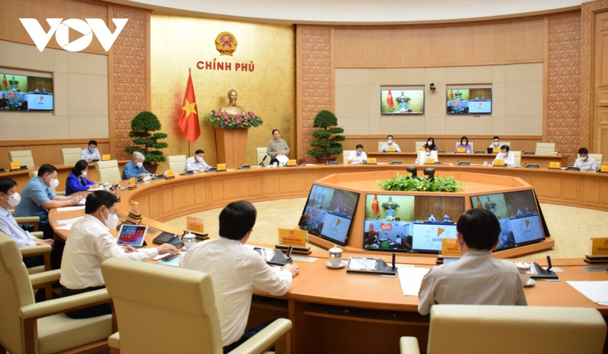 Thủ tướng Phạm Minh Chính chủ trì họp Ban Chỉ đạo Quốc gia phòng, chống COVID-19