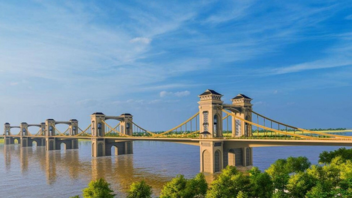 Cầu Trần Hưng Đạo vẫn chưa được thành phố Hà Nội chốt phương án kiến trúc. (Ảnh: KT)