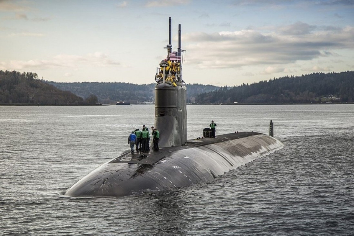 Tàu ngầm tấn công nhanh USS Connecticut của Mỹ. Ảnh: Hải quân Mỹ
