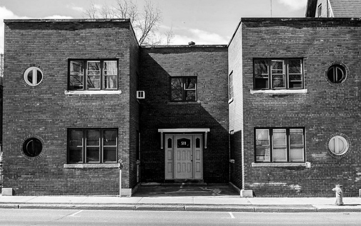 Nhà của Gouzenko ở Ottawa, Canada, vào năm 1945. Ảnh: Padraic Ryan.