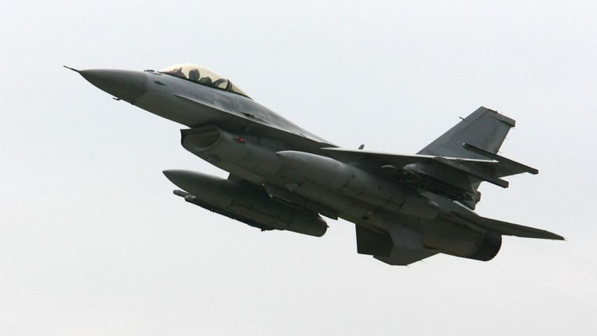 Máy bay F-16. Ảnh: Sky News