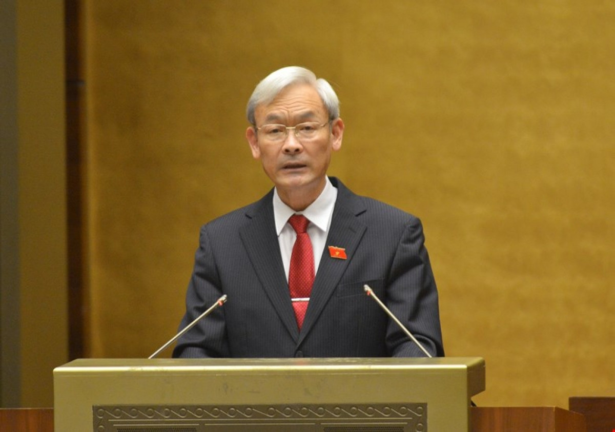 Chủ nhiệm Ủy ban Tài chính, Ngân sách của Quốc hội Nguyễn Phú Cường. (Ảnh: Quốc hội)