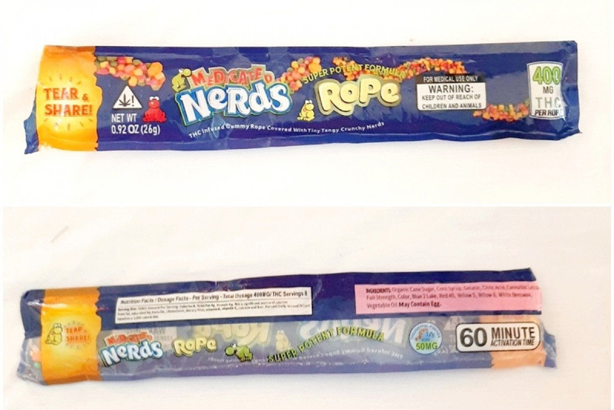 Gói kẹo không rõ nguồn gốc khiến 13 học sinh bị ngộ độc sau khi ăn. (Ảnh: Báo Quảng Ninh)