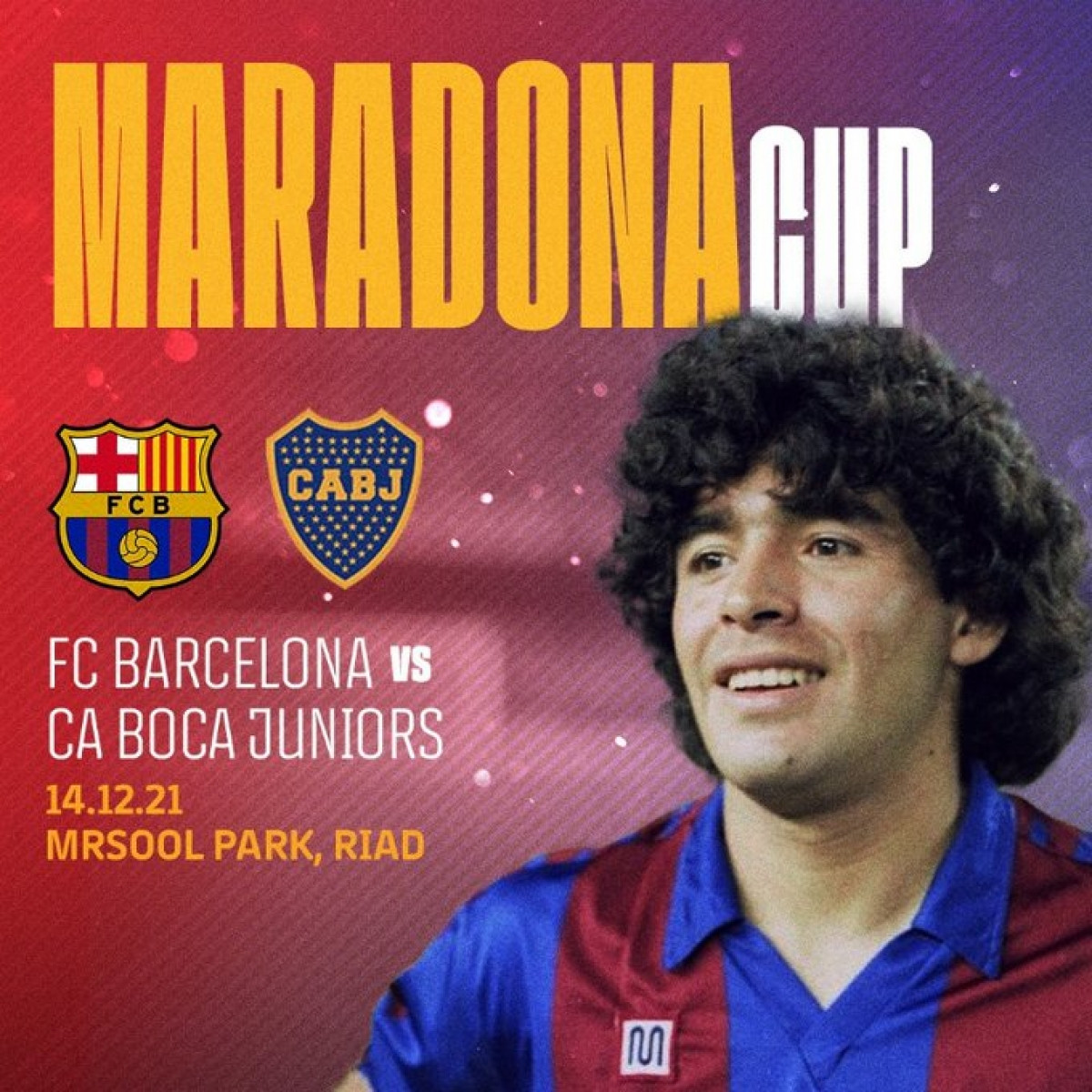 CLB Barca xác nhận sẽ thi đấu trận gặp Boca Juniors để tri ân cố huyền thoại Maradona vào ngày 14/12 tới. (Ảnh: FCB).