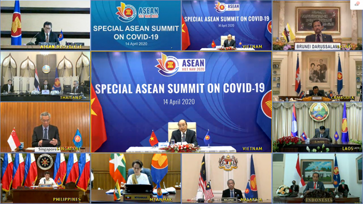 Việt Nam chủ trì Hội nghị Cấp cao đặc biệt ASEAN về ứng phó với dịch COVID-19.