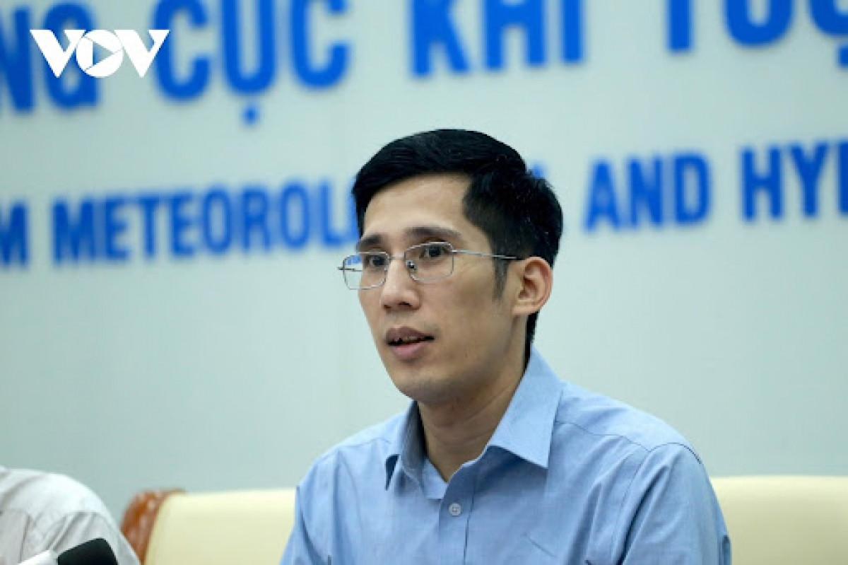 Ông Trần Quang Năng - Trưởng phòng Dự báo Trung tâm Dự báo KTTV Quốc gia.