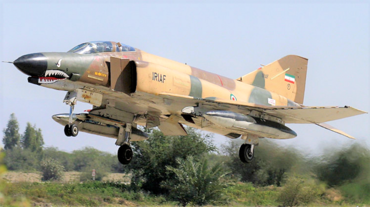 Chiếc F-4 Phantom của Không quân Iran được thiết kế để có thể mang vũ khí hạt nhân. Nguồn: Militarywatchmagazine