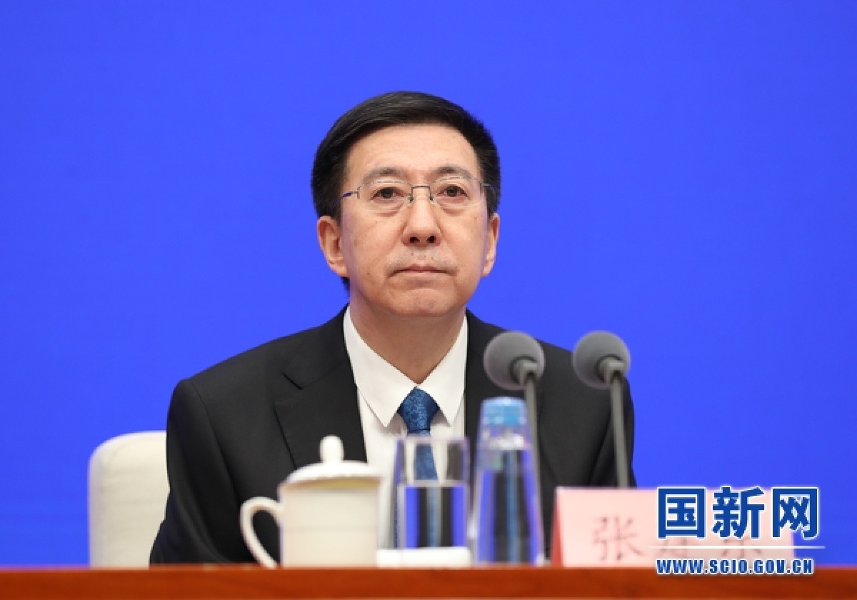 Ông Trương Kiến Đông, Phó Thị trưởng Bắc Kinh kiêm Phó Chủ tịch điều hành Ban Tổ chức Thế vận hội mùa Đông Bắc Kinh. (Ảnh: SCIO)